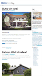 Mobile Screenshot of blogg.borohus.se